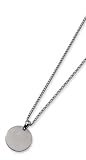 Titanium Brushed Necklace - 22 inches