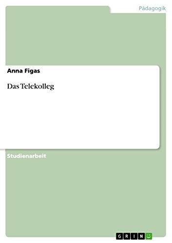 Das Telekolleg (German Edition)