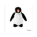 Tudor Photo Cozy Plush Penguin Microwaveable Warmer, Black/ White