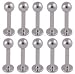 Wholesale LOT Labret Body Jewelry Lip 10 SET 14g 5