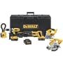 DEWALT DW050K-2 Heavy Duty 9.6-Volt Ni-Cad Cordless Impact Driver