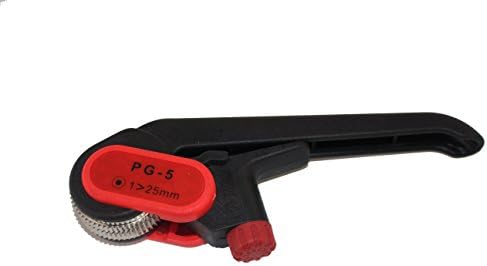 Nakor Ratchet Wheel Type Stripper Cable Knife PG-5 Cable Stripper For 25mm Comm/PVC/LV plier