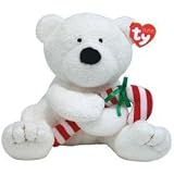 Ty Candy Cane Bear for Christmas - Pluffies