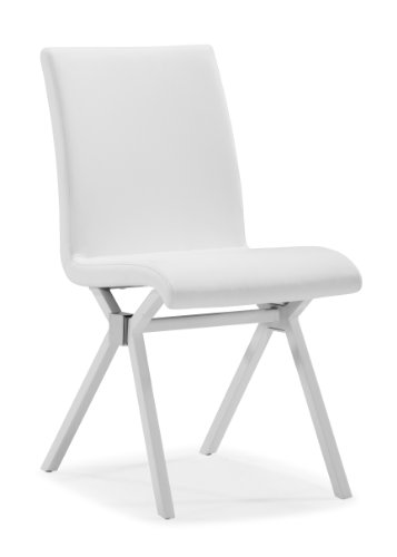 Zuo Xert Dining Chair White (set of 2)