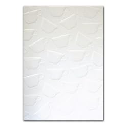 Embossed Teacups - Designer Note Cards (set of 10)