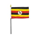 Uganda Flag 4 x 6 inch