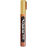 Chalk Ink Metallic Wet Wipe Marker, 6 mm, Solid Gold Dancer