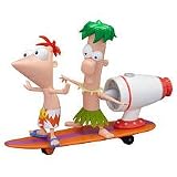 Disney Phineas and Ferb Surfin' Tidal Wave Figure Play Set -- 2-Pc.