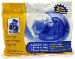 Petmate Fresh Flow Filter Replacement 3 Pack Fits Jumbo and Medium Fresh Flow