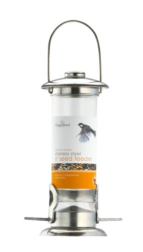 Chapelwood Stainless Steel Seed Feeder 8"