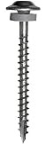 GRK 772691400918 MSS-Zip-Tip Galvanized Number-9 by 1-1/2-Inch Bulk Box Screw, 3000-Piece [並行輸入品]