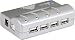 Electronics : 4 Port USB 2.0/1.1 Hub - Mains or Bus Powered