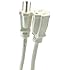 Woods 277563 8-Foot Outdoor Extension Cord with Power Block, White