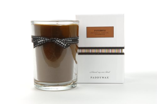 Paddywax Classic 8-Ounce Poured Glass Candle, Patchouli by Paddywax
