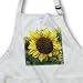 sun flowers - Full Length Apron With Pockets 22w X 30l