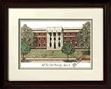 Alumnus Sul Ross State University Lobos NCAA 14 &acute; x 18 &acute; Limited Edition Framed Lithograph - B0001LT30Q