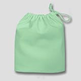 Produkt-Bild: Cotton Tunnelzug Taschen, 38cm x 43cm, in Mint Green Farben. Die robuste Konstruktion, hat viele Verwendungen in der Wohnung oder am Arbeitsplatz, Auftrag Ihr Online today@e3.99