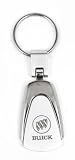 Buick Chrome Teardrop Keychain - Made In USA