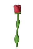 17" Bendable Stuffed Rose Plush Flower (Around 42.5 cm) - Rose Pink