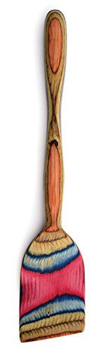 Norpro Rainbow Wood 10 Inch Spatula