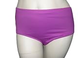 Womens Plus Size Coco Reef Swimsuit Briefs Bottoms - High Rise - Full Coverage - Separates - Plum 1x-3x