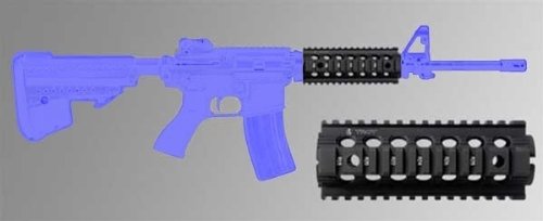 Troy MRF Black Drop In AR-15 SRAI-MRF-D7BT-00