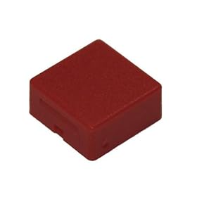 Micro Switch AML51-C10R Red Lens Actuator for AML11 and AML21 Square Pushbutton Switches by Micro