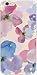 iPhone 6 / 6S Case, Deco Fairy Ultra Slim Rubber Silicone TPU Back Cover - Watercolor Blue Purple Flower