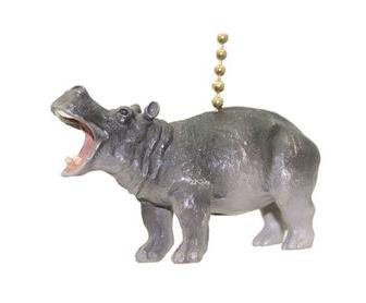 Hippo Hippopotamus Safari Animal Light Pull