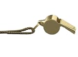Rothco G.I. Style Brass Plated Police Whistle