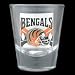 Cincinnati Bengals Round NFL Shot Glass