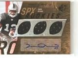 2009 SPx #98 Darrius Heyward-Bey JSY AU/275 RC - Oakland Raiders (RC - Rookie Card - Piece of Authentic Jersey - Autographed - Serial #d to 275) (Football Cards)