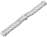 TechnoMarine 2240C-WHT NeoClassic 12-mm Ceramic and Stainless Steel Bracelet with Push-Button Deployment Clasp