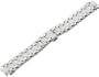 TechnoMarine 2240C-WHT NeoClassic 12-mm Ceramic and Stainless Steel Bracelet with Push-Button Deployment Clasp