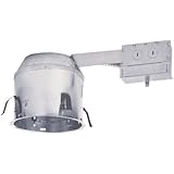 Cooper Lighting H27RICAT 6-Inch Shallow Ceiling IC AirTite Remodel 120V Line Voltage Remodel Housing