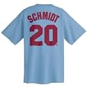 Mike Schmidt Philadelphia Phillies Cooperstown Name and Number T-Shirt