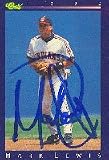 Mark Lewis, Cleveland Indians Autographed Card