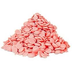 Strawberry flavour chocolate chips 750g