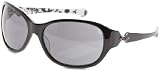 Oakley Abandon Women's Sunglasses Black Jazz Flow Frame/Grey Lens