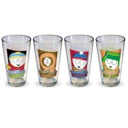 South Park: Collector's Series Pint Glass - 4 Pack