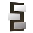 Emile Wengé Wood 3-Up Collage Mirror