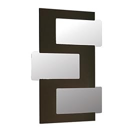 Emile Weng&eacute; Wood 3-Up Collage Mirror