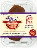 Yes! To Cookies Truly Carb Free Old Fashioned Ginger Spice with New Flavor Glaze Pack of Four