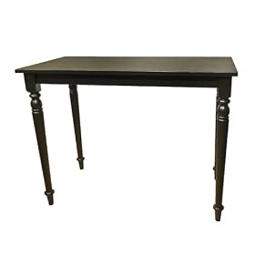 Carolina Classic Hawthorne Pub Bar, Antique Black