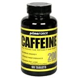 Primaforce Caffeine Tablets, 90-Count Bottles (Pack of 4)