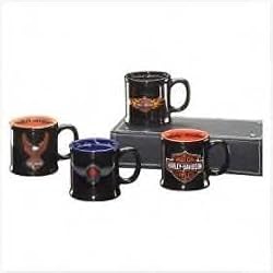 Harley Davidson Shot Glass Set of 4 #37486