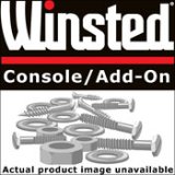 Winsted V4609 Cabinet w/Shelves (Black) V4609 VIDEO FURNITURE-Cabinets