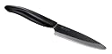 Kyocera FK Black Vegetable Knife, 11cm, Black Handle