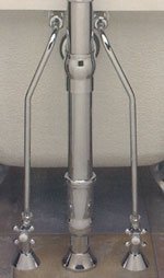 Clawfoot Tub Double Offset Supply Lines by Randolph Morris