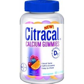 Citracal Calcium Gummies, 60-Count